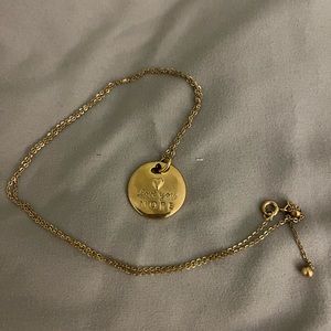 Gold Pandora Love You More Necklace